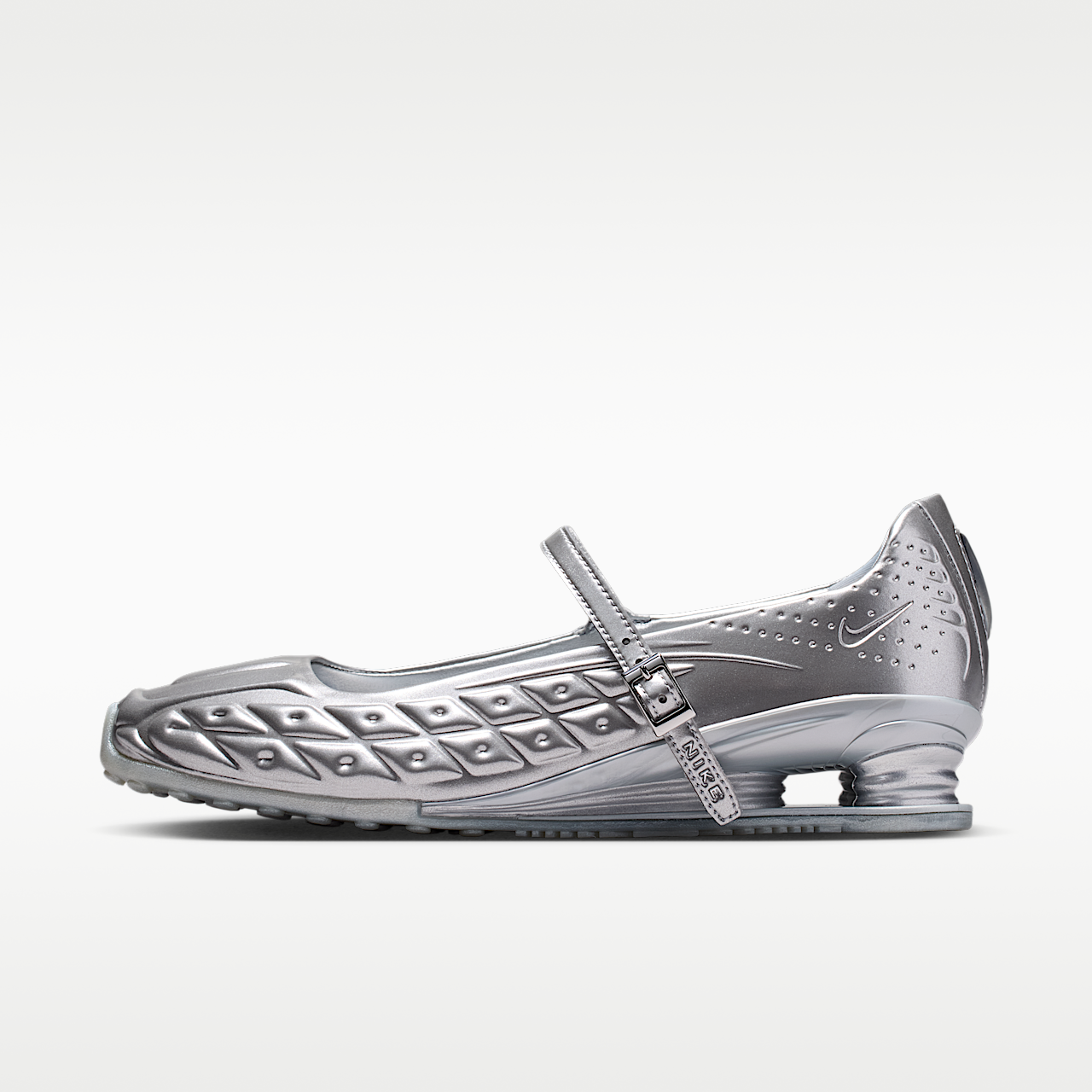Nike Nike Shox sneaker Metallic Silver/Flat Silver/Metallic Silver