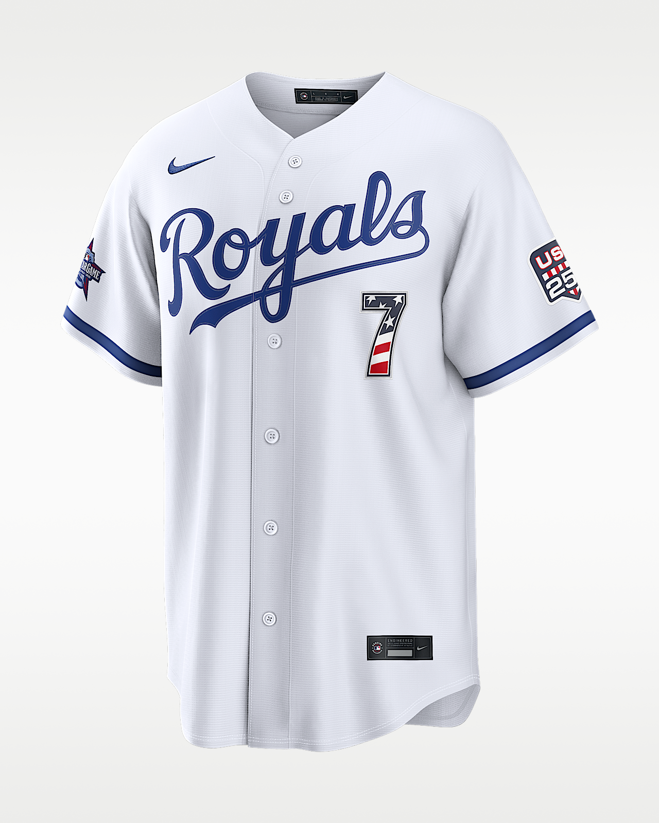 Мужские джерси Bobby Witt Jr. Kansas City Royals 2026 All-Star Game Nike MLB Stadium Jersey