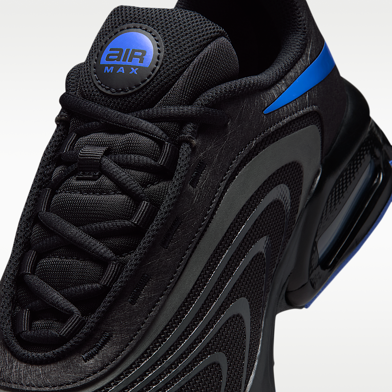 Nike Air Max sneaker Dark Smoke Grey/Zwart/Racer Blue