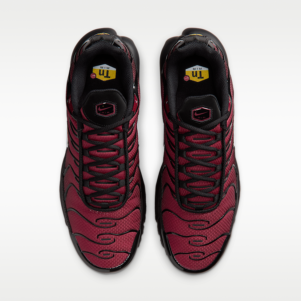 Nike Air Max Plus sneaker Tough Red/Zwart/Mystic Dates/Grey Fog