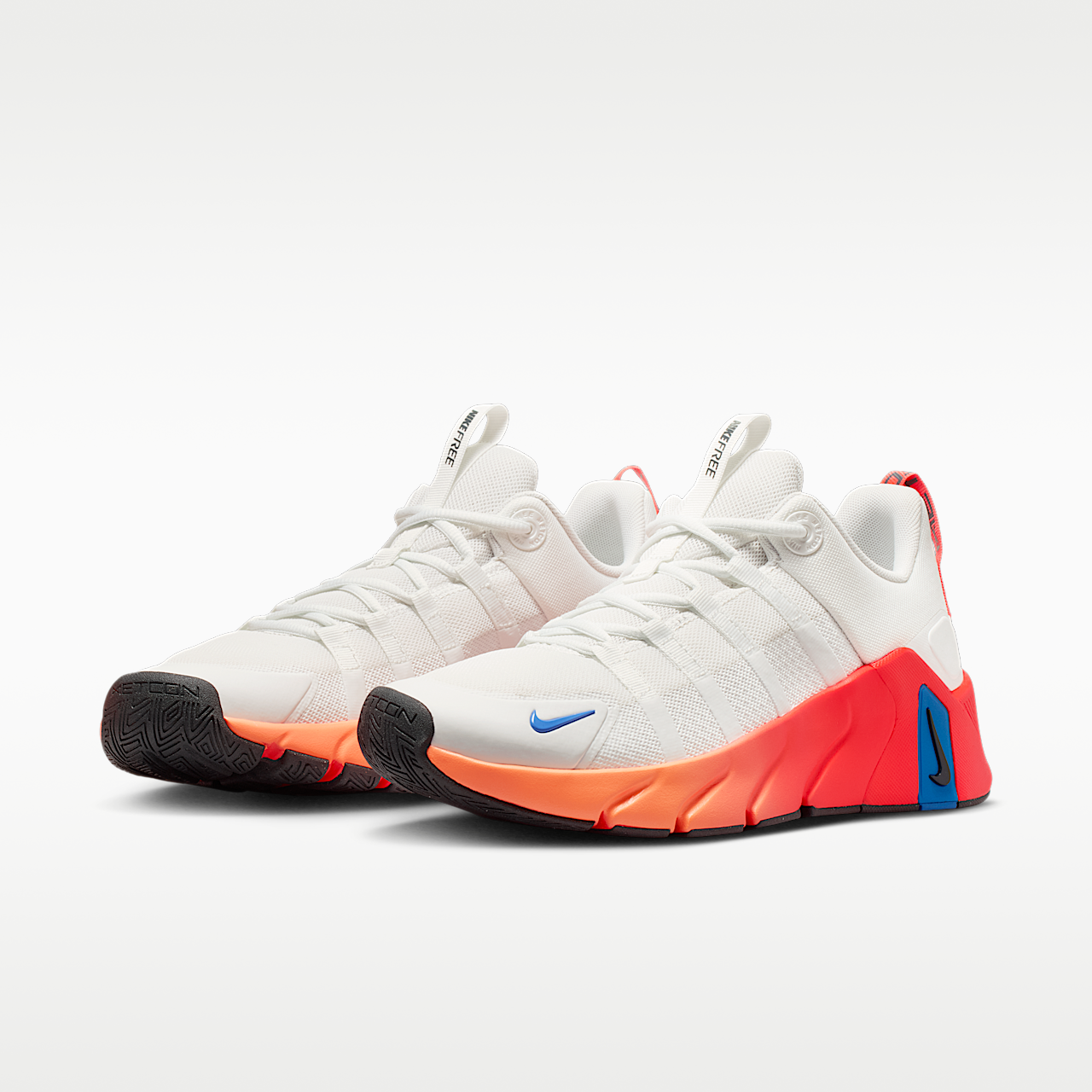 Nike Free sneaker Summit White/Bright Crimson/Orange Pulse/Anthracite