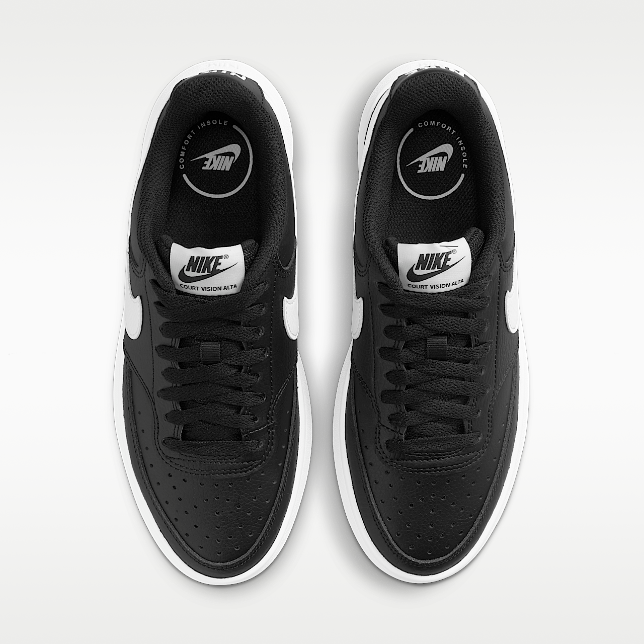 Nike  sneaker Zwart/Wit