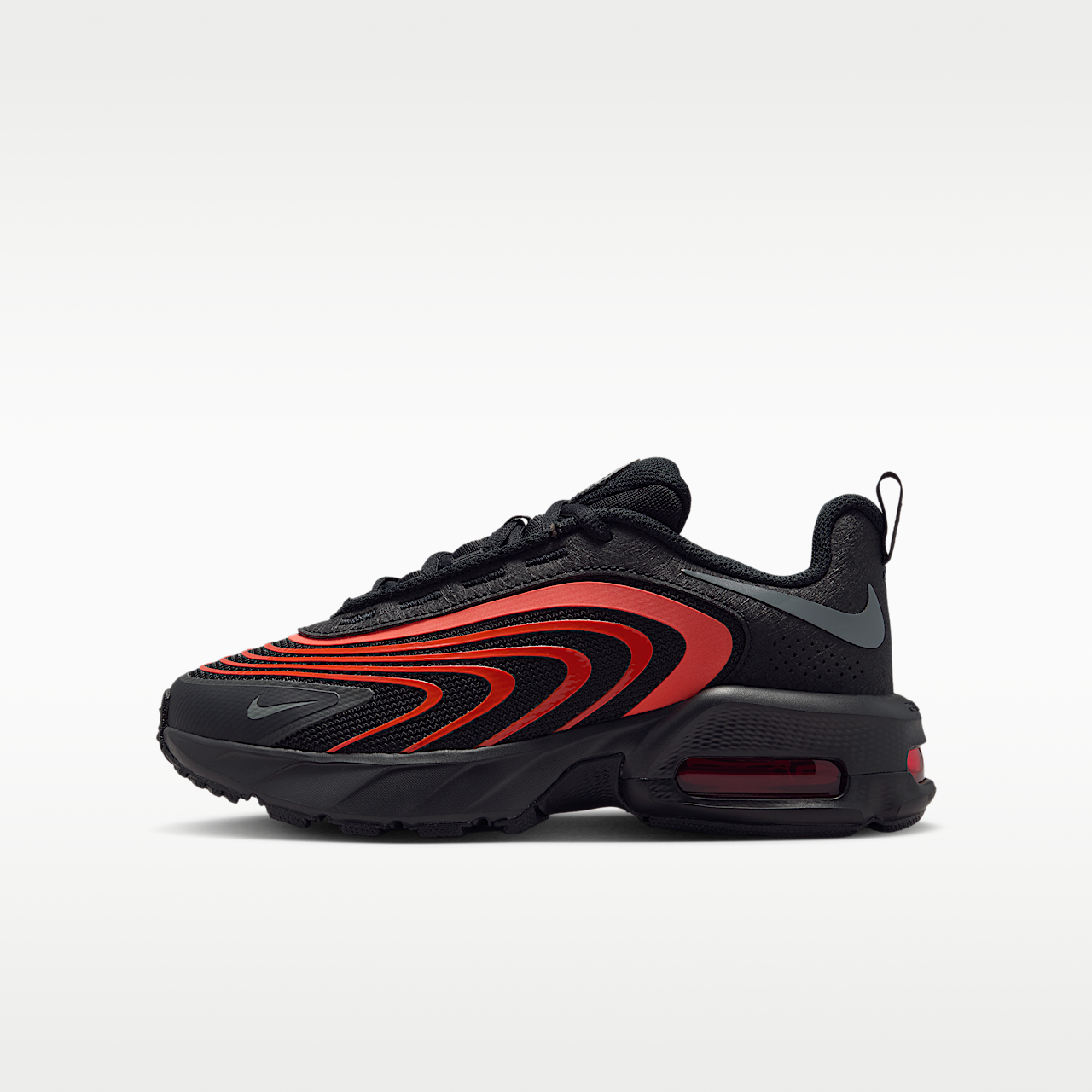 Nike Air Max sneaker Zwart/Picante Red/Smoke Grey