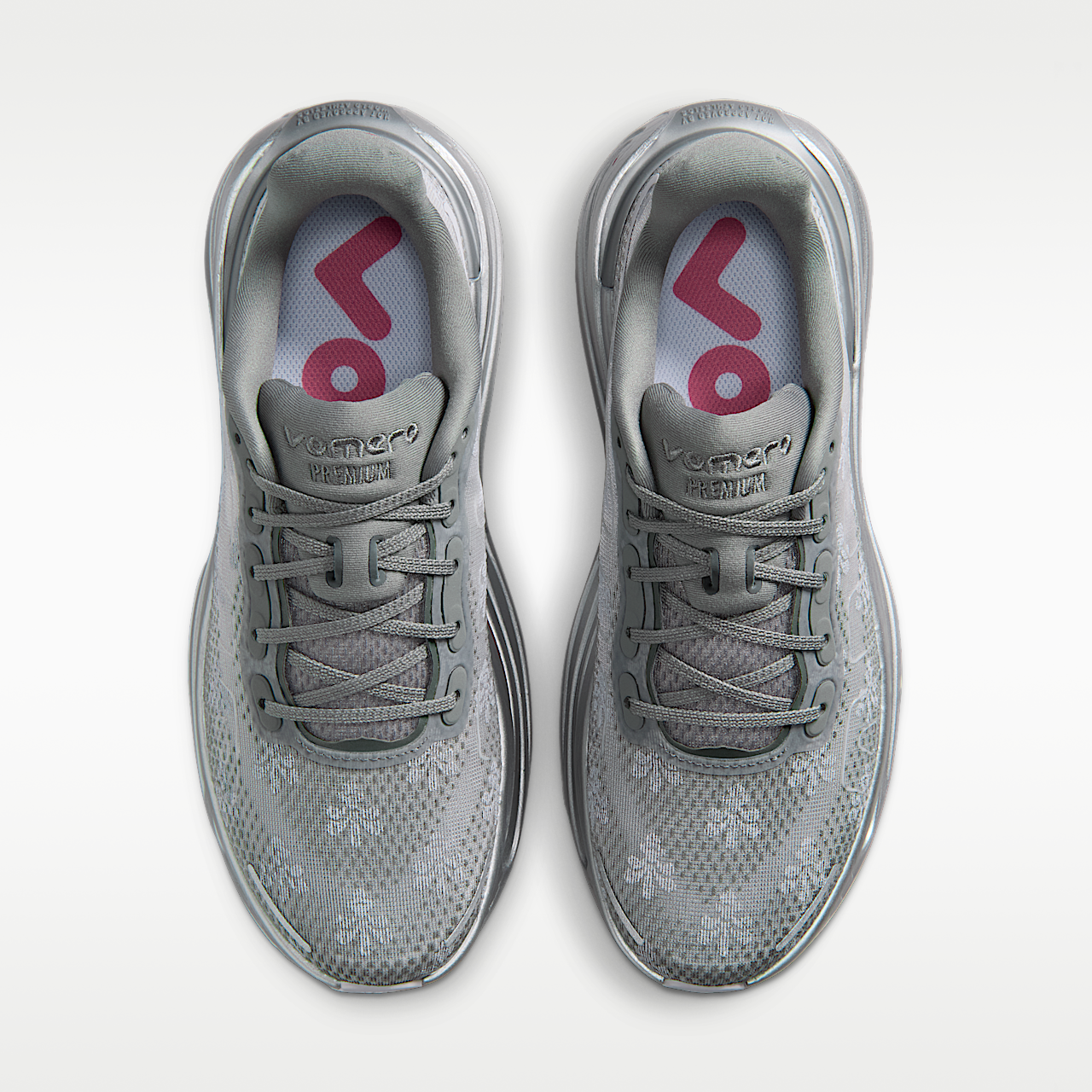 Nike Vomero sneaker Geyser Grey/Metallic Silver/Dark Steel Grey/Peony