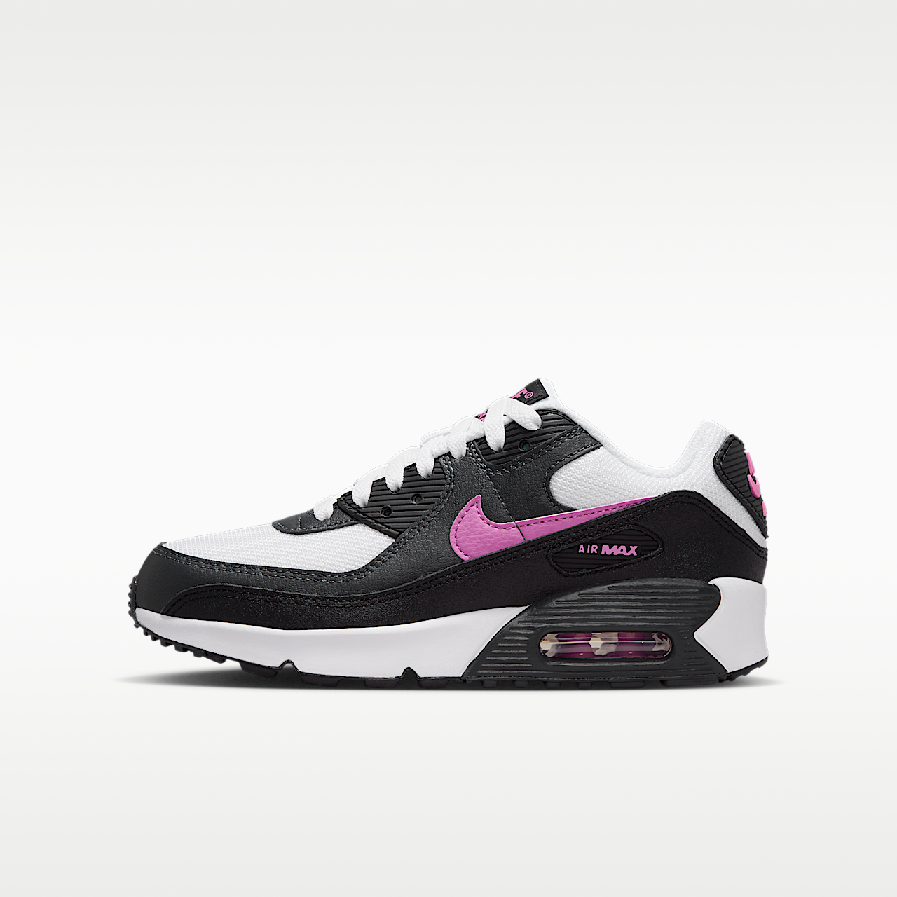 Nike Air Max sneaker Wit/Zwart/Anthracite/Playful Pink