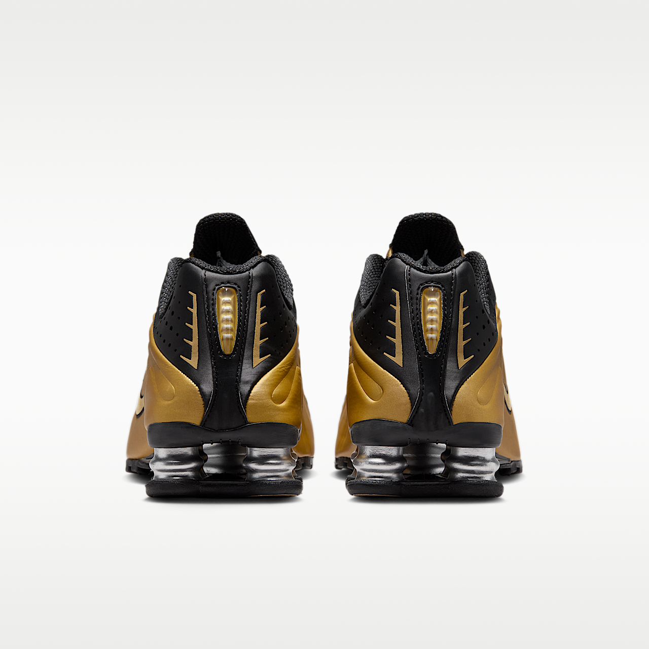 Nike Shox sneaker Zwart/Metallic Silver/Metallic Gold