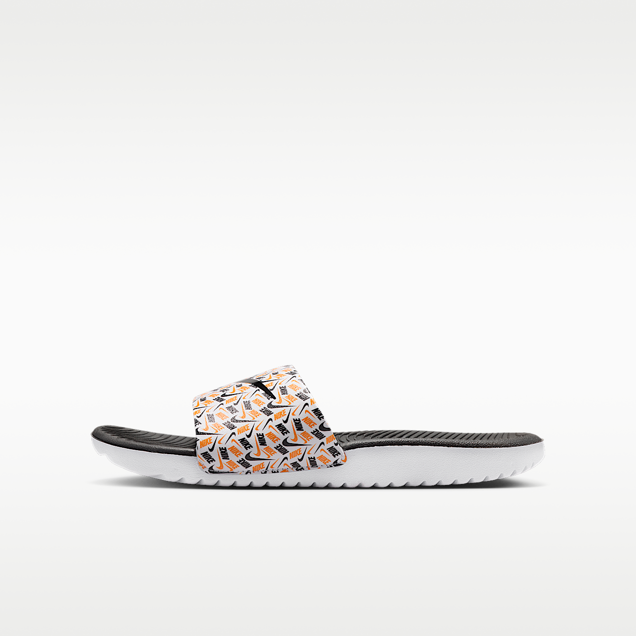Nike  sneaker Wit/Total Orange/Zwart