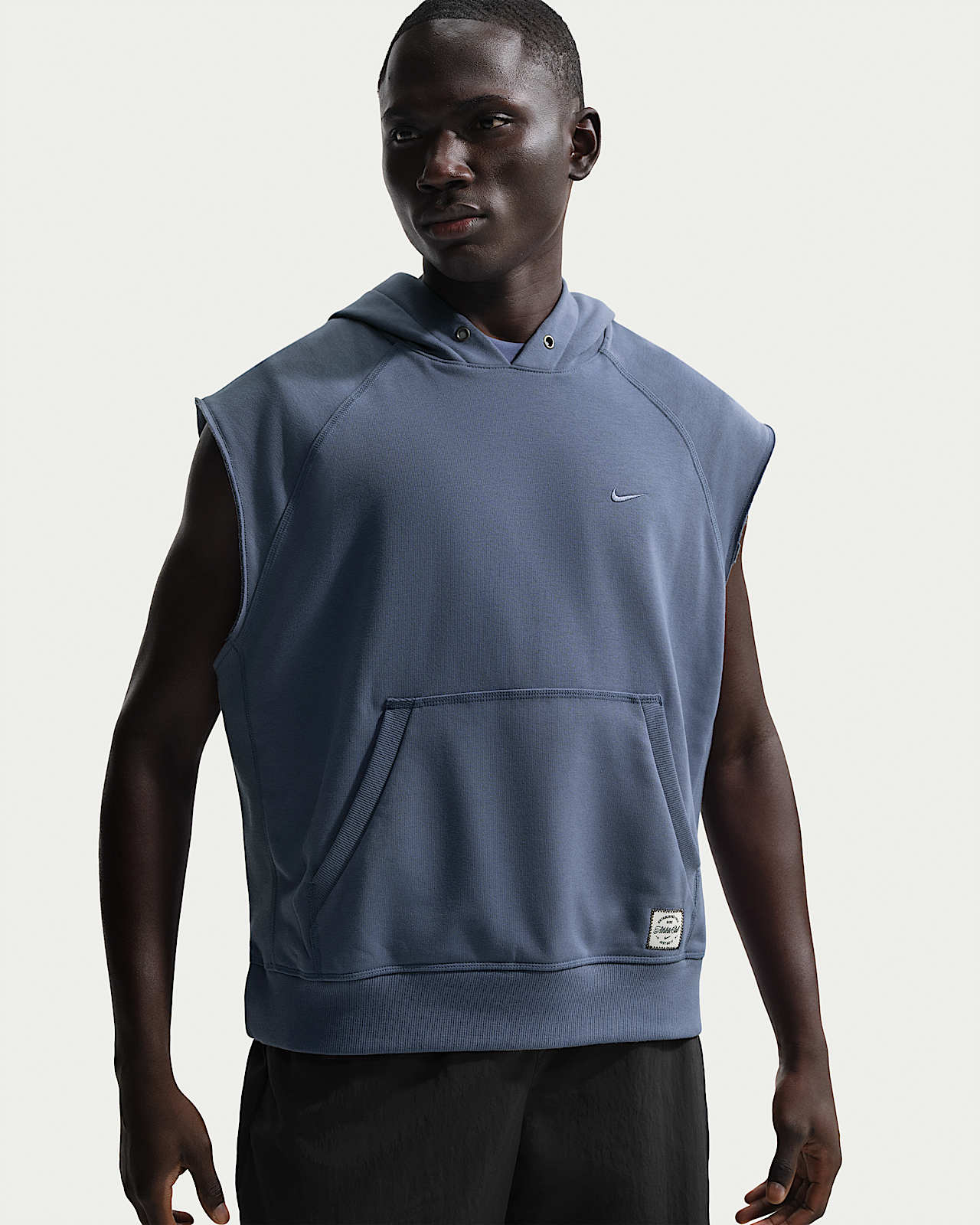 Мужское худи Nike N.A.C. Dri-FIT Fleece Sleeveless Training Hoodie для тренировок