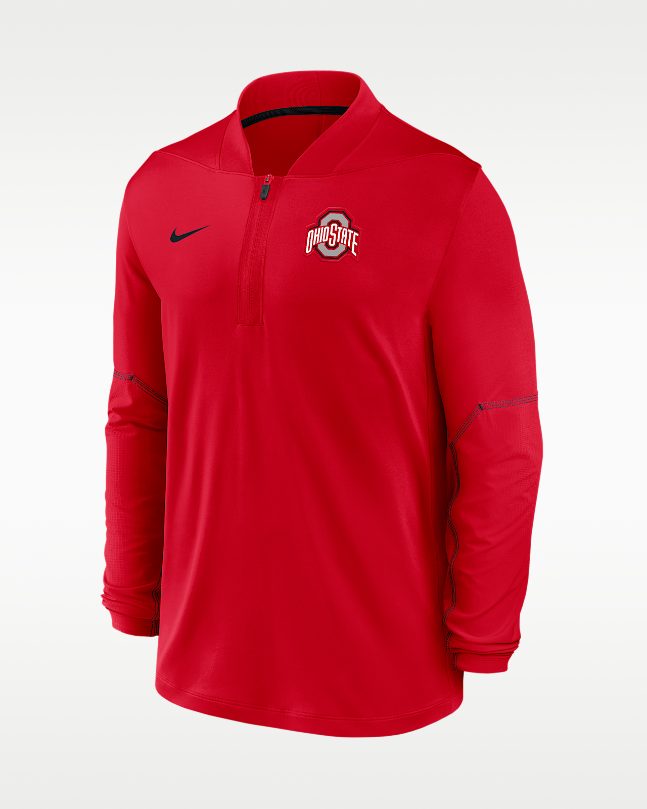 Мужские  Ohio State Sideline Nike Dri-FIT College 1/2-Zip Top