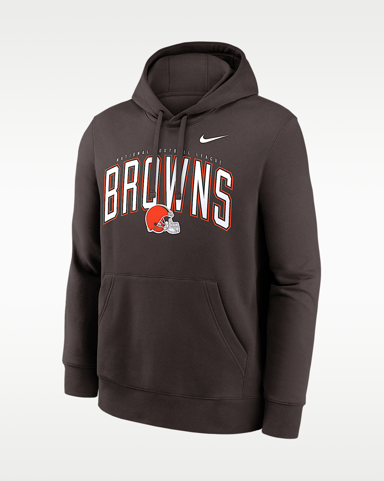 Мужское худи Cleveland Browns Club Nike NFL Pullover Hoodie