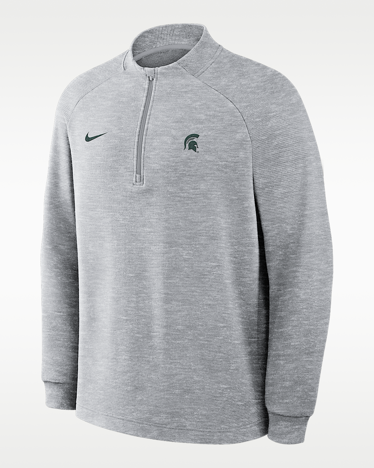 Мужские  Michigan State Par Nike Therma-FIT College Half-Zip Pullover
