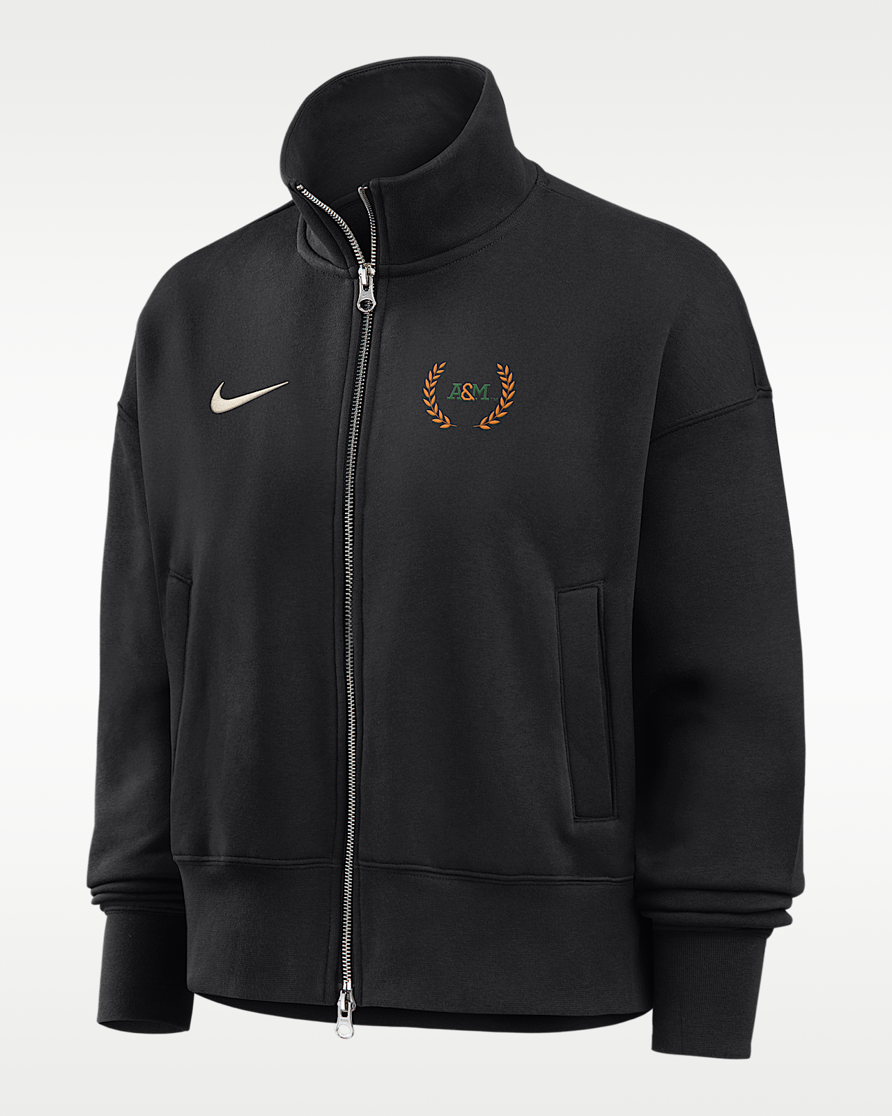Женская куртка Nike College (Florida A&M University) Nike Phoenix Fleece Track