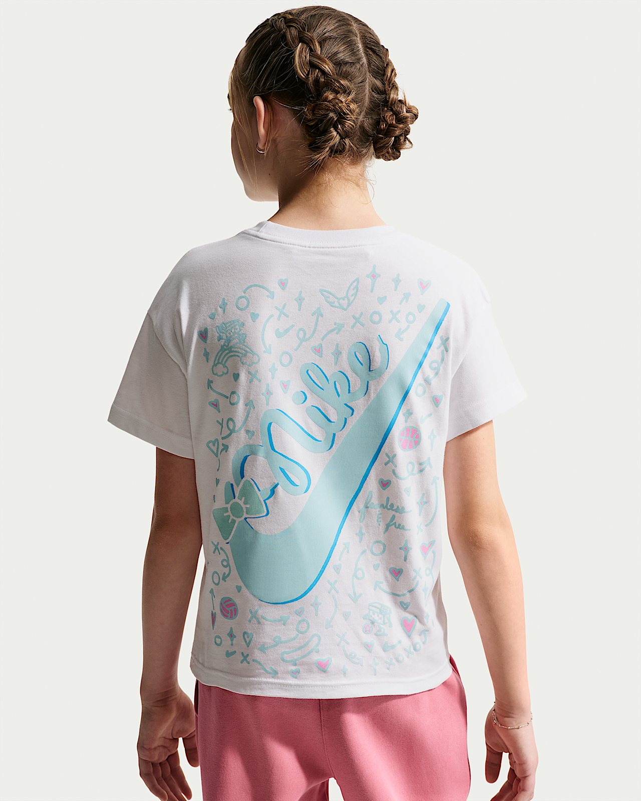 Детская футболка Nike Sportswear Big Kids' (Girls')