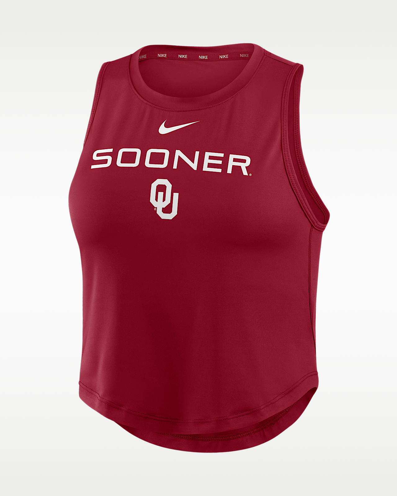 Женские  Oklahoma One Nike Dri-Fit Cropped Tank Top
