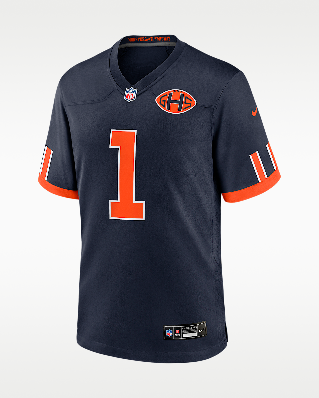 Мужские джерси Jaylon Johnson Chicago Bears Rivalries Collection Nike NFL Game Jersey