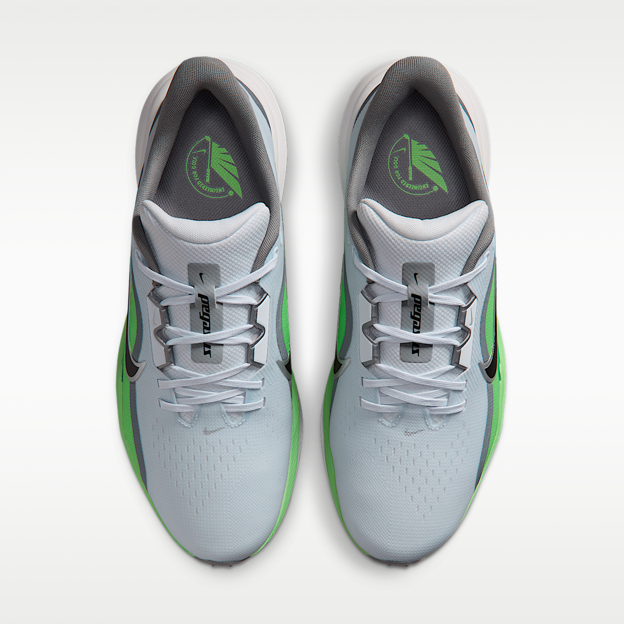 Nike Pegasus sneaker Football Grey/Illusion Green/Zwart