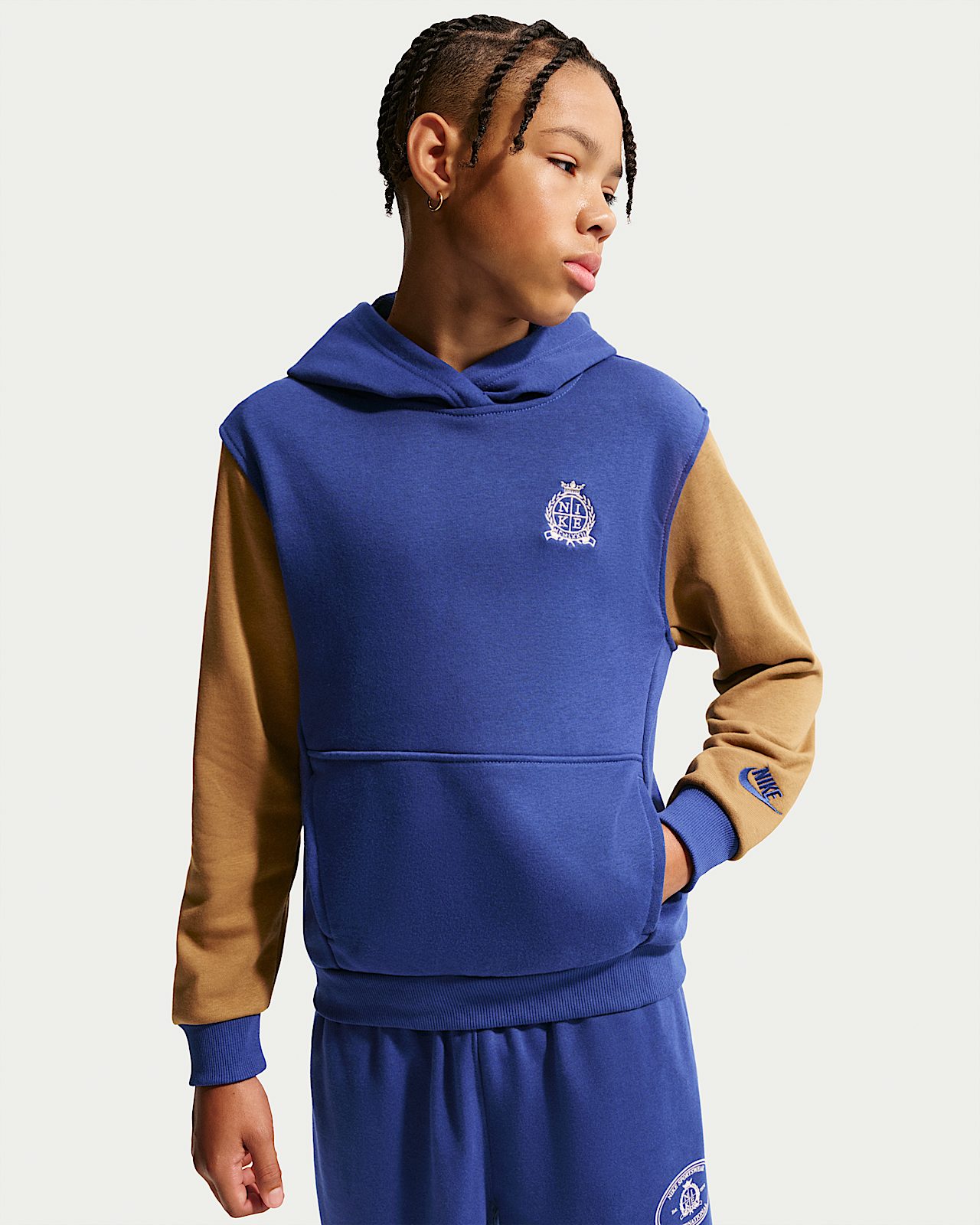 Детское худи Nike Sportswear Club Big Kids' French Terry Hoodie