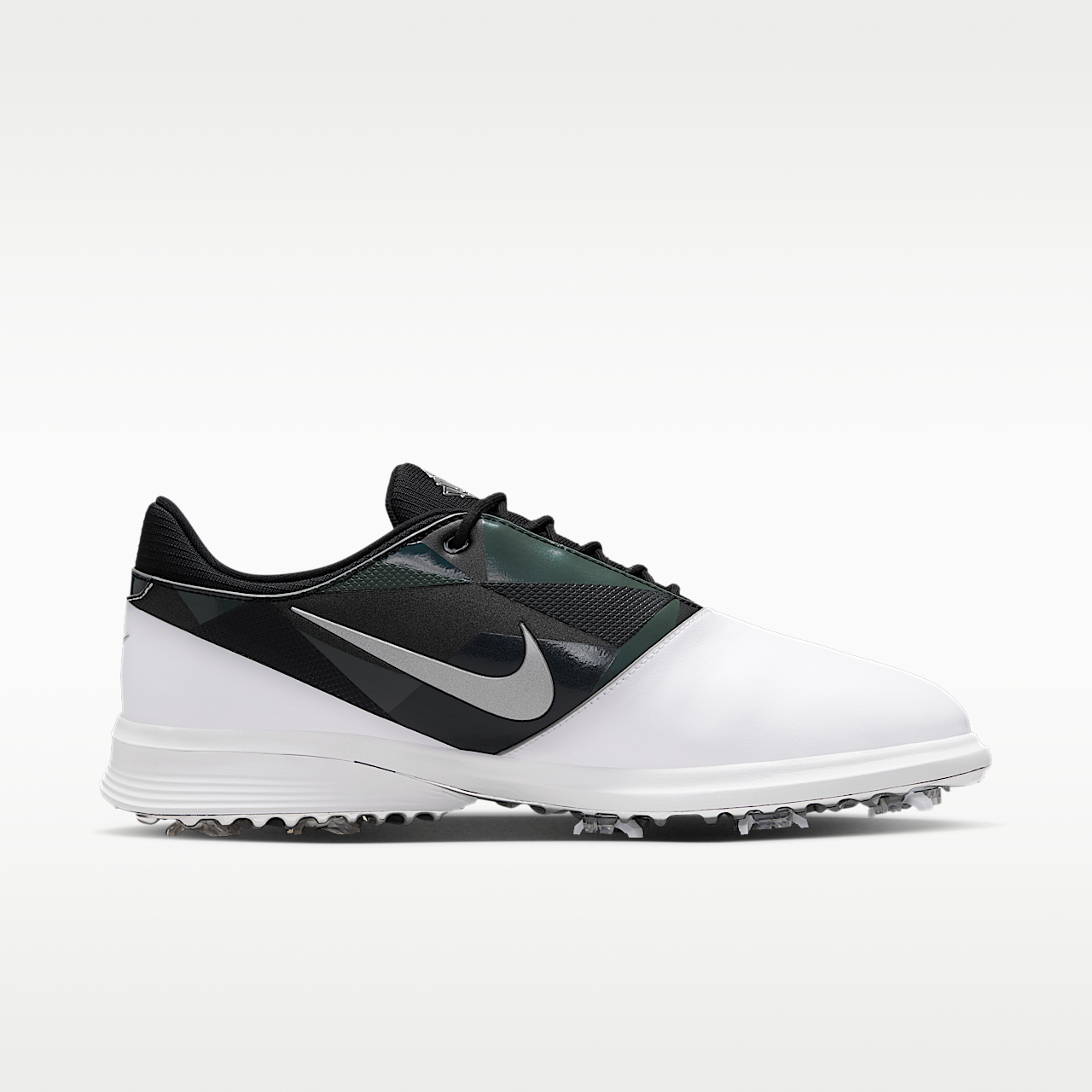 Nike  sneaker Wit/Metallic Silver/Sequoia/Zwart