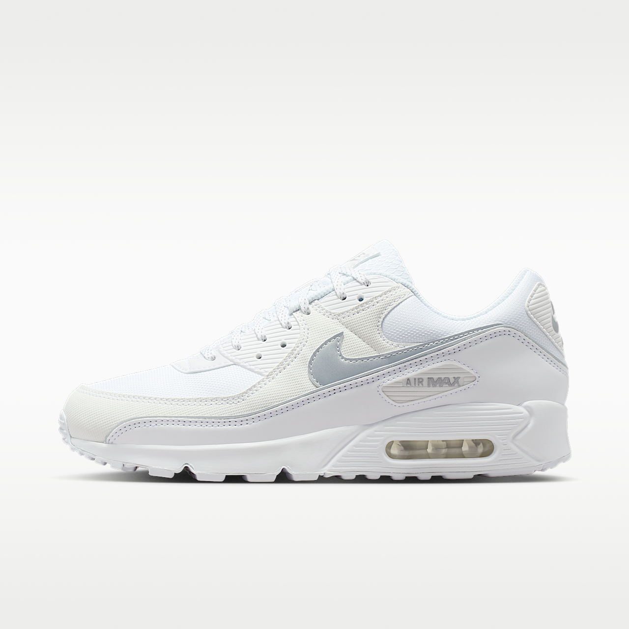 Nike Air Max sneaker Wit/Wit/Metallic Silver