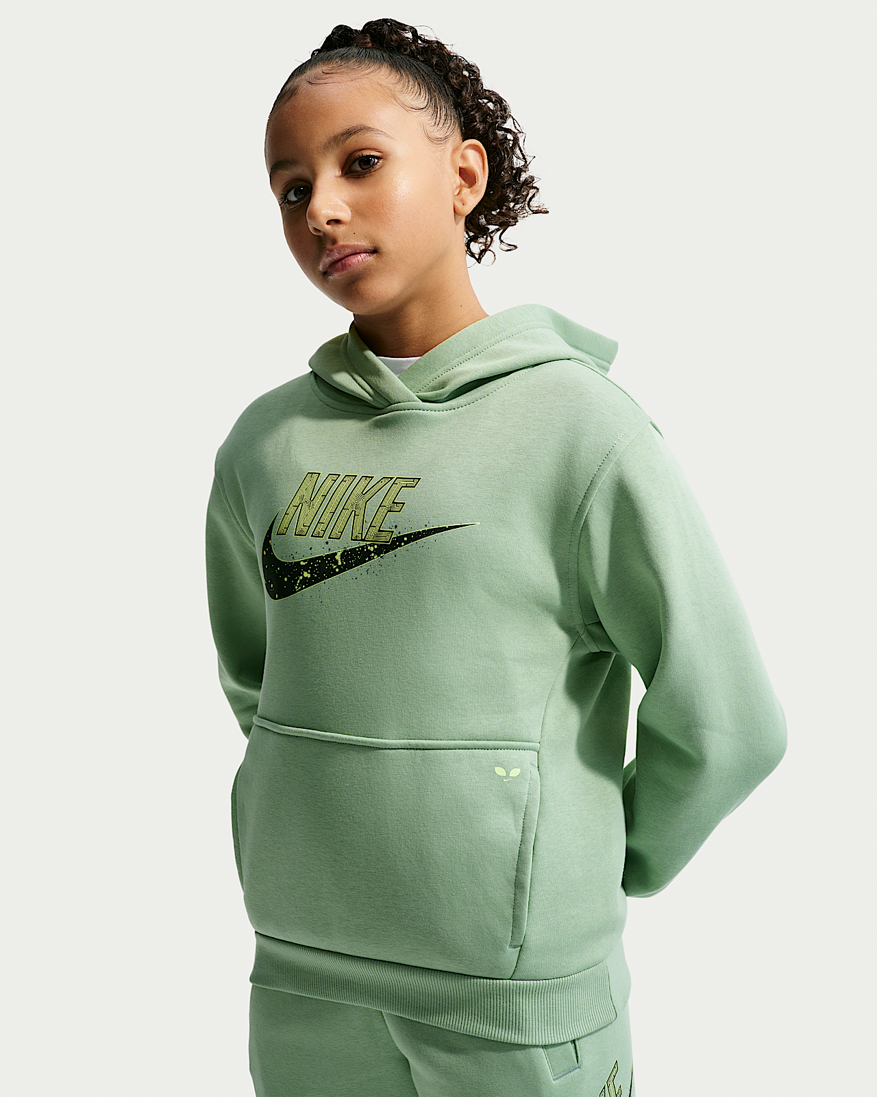Детское худи Nike Sportswear Club "Alien" Big Kids' Fleece Hoodie