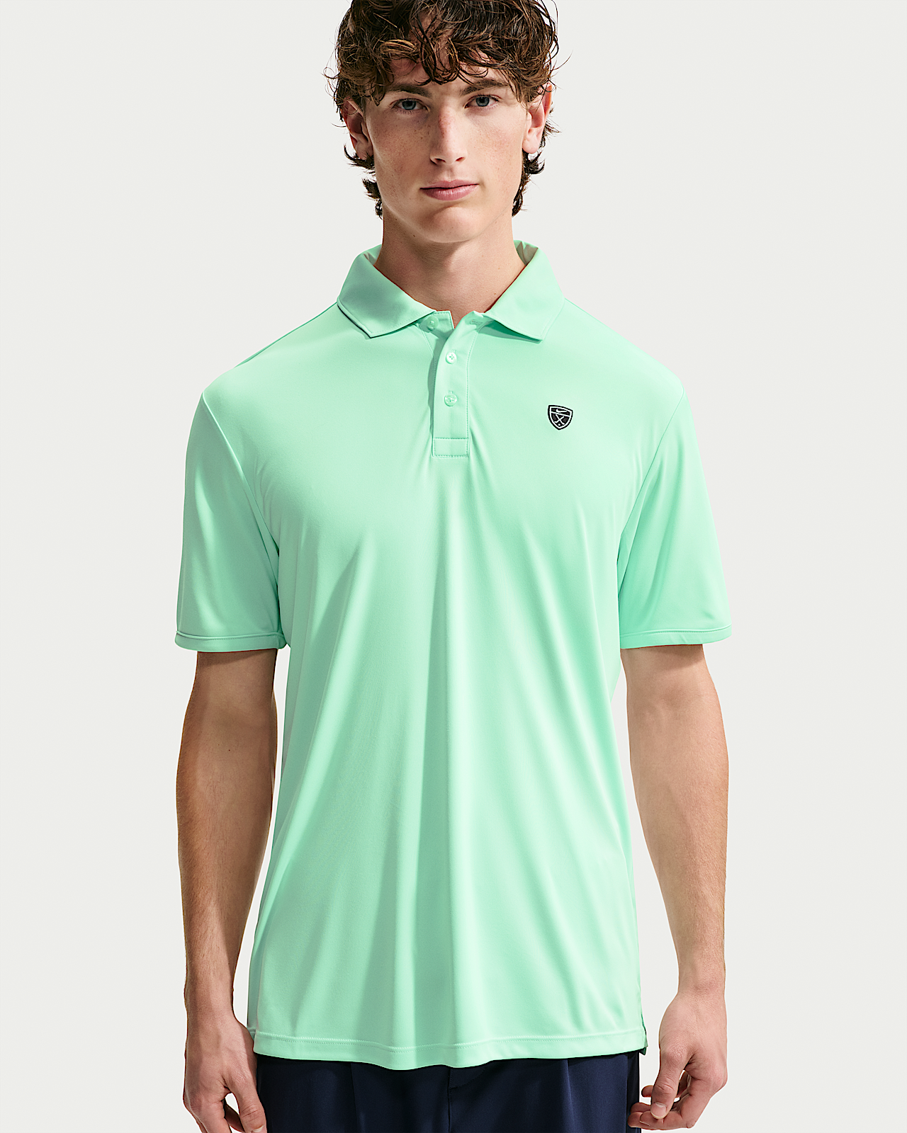 Мужские  Nike Par Dri-FIT Chest Logo Golf Polo
