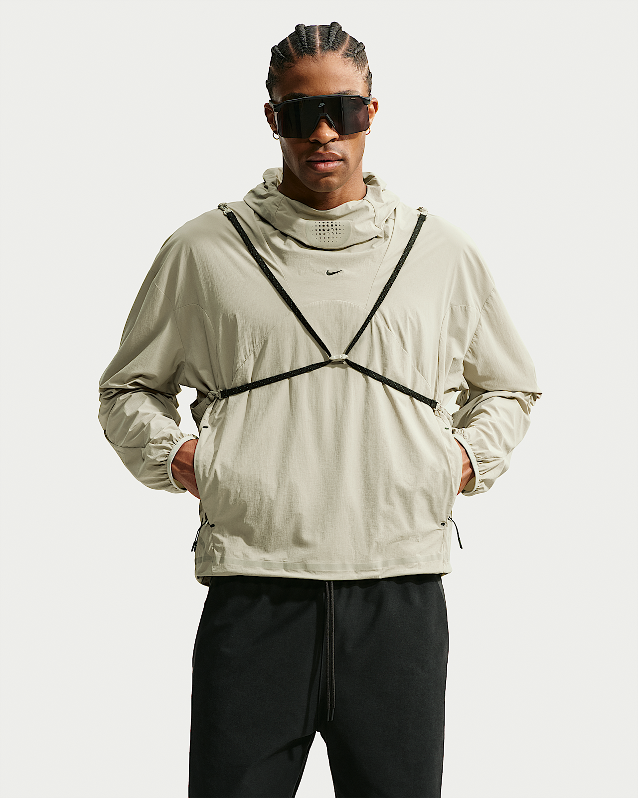 Мужские  Nike Tech Helios Dri-FIT Convertible Pullover Top