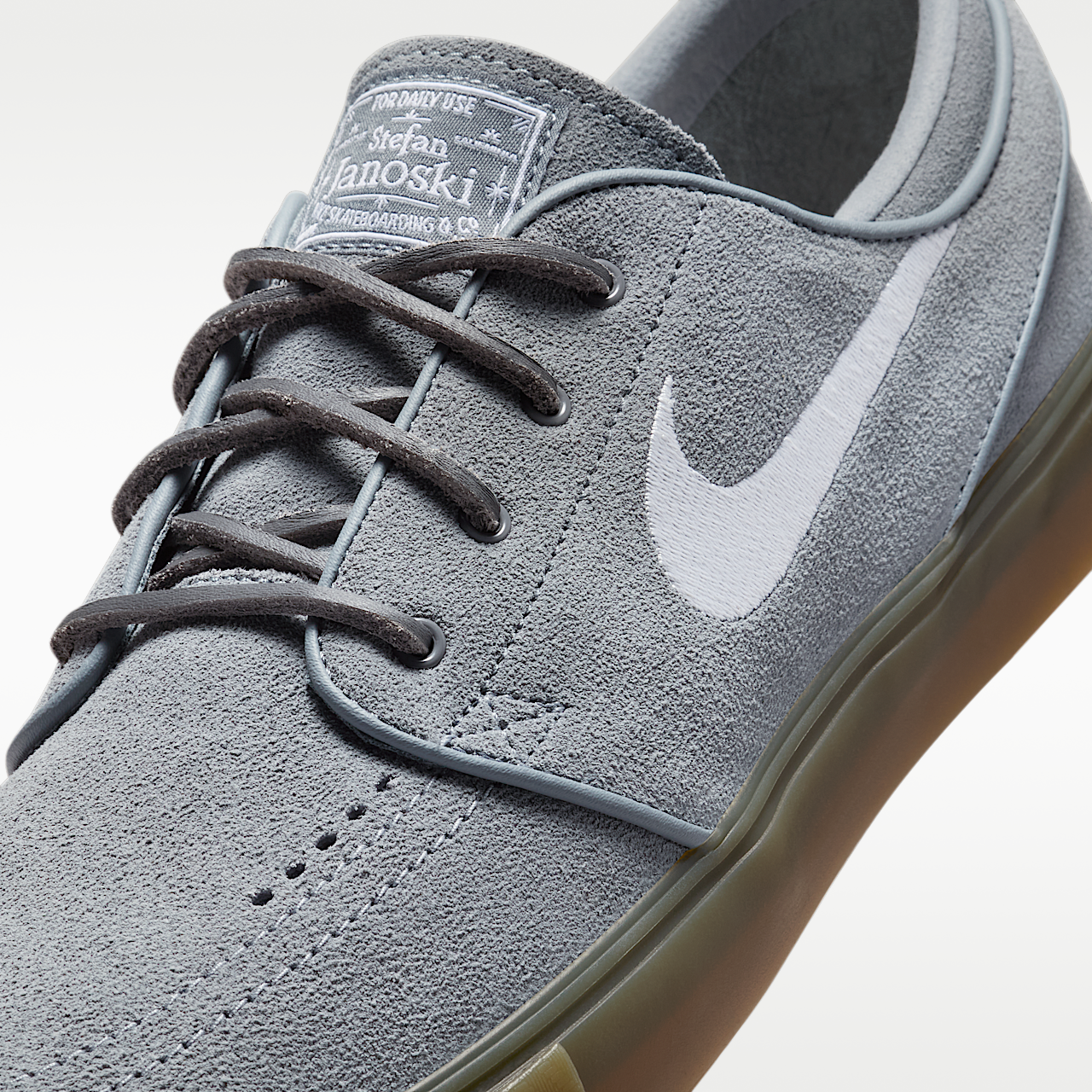 Nike  sneaker Cool Grey/Cool Grey/Gum Light Brown/Wit
