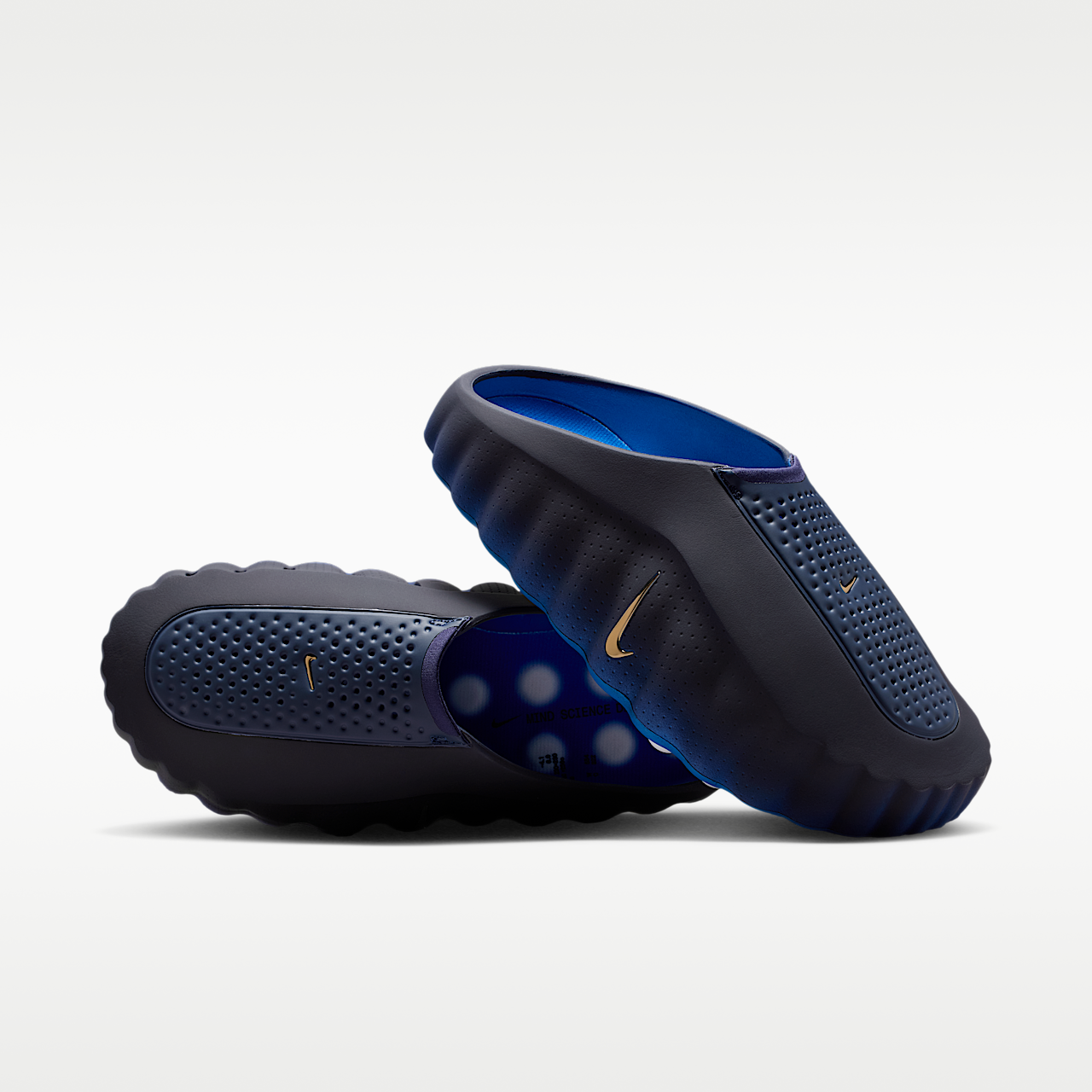 Nike  sneaker Blackened Blue/Game Royal/Wit/Metallic Copper