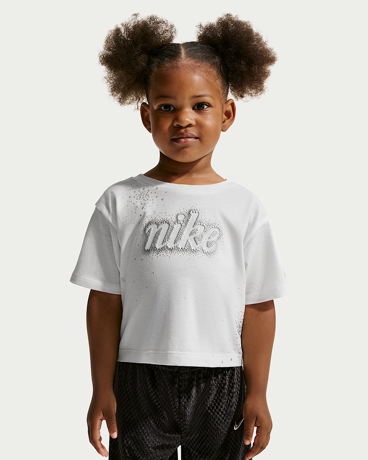 Детская футболка Nike Toddler Swoosh Sparkle Boxy