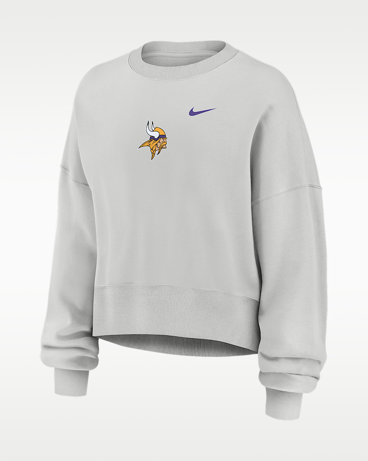 Женские  Minnesota Vikings Primetime Phoenix Nike NFL Oversized Pullover Crew