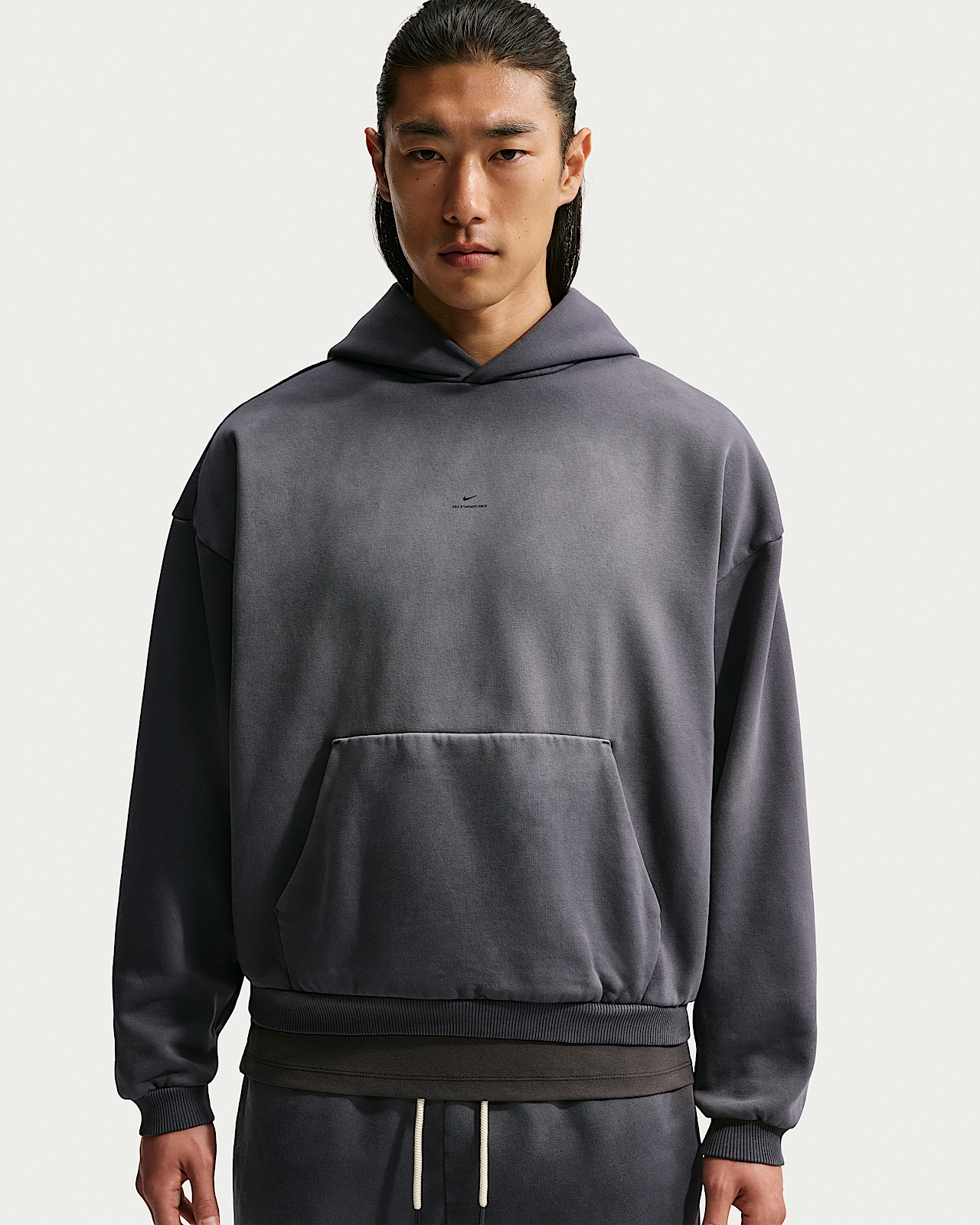 Мужское худи Nike Standard Issue Brushed Heavy Pullover Basketball Hoodie для баскетбола