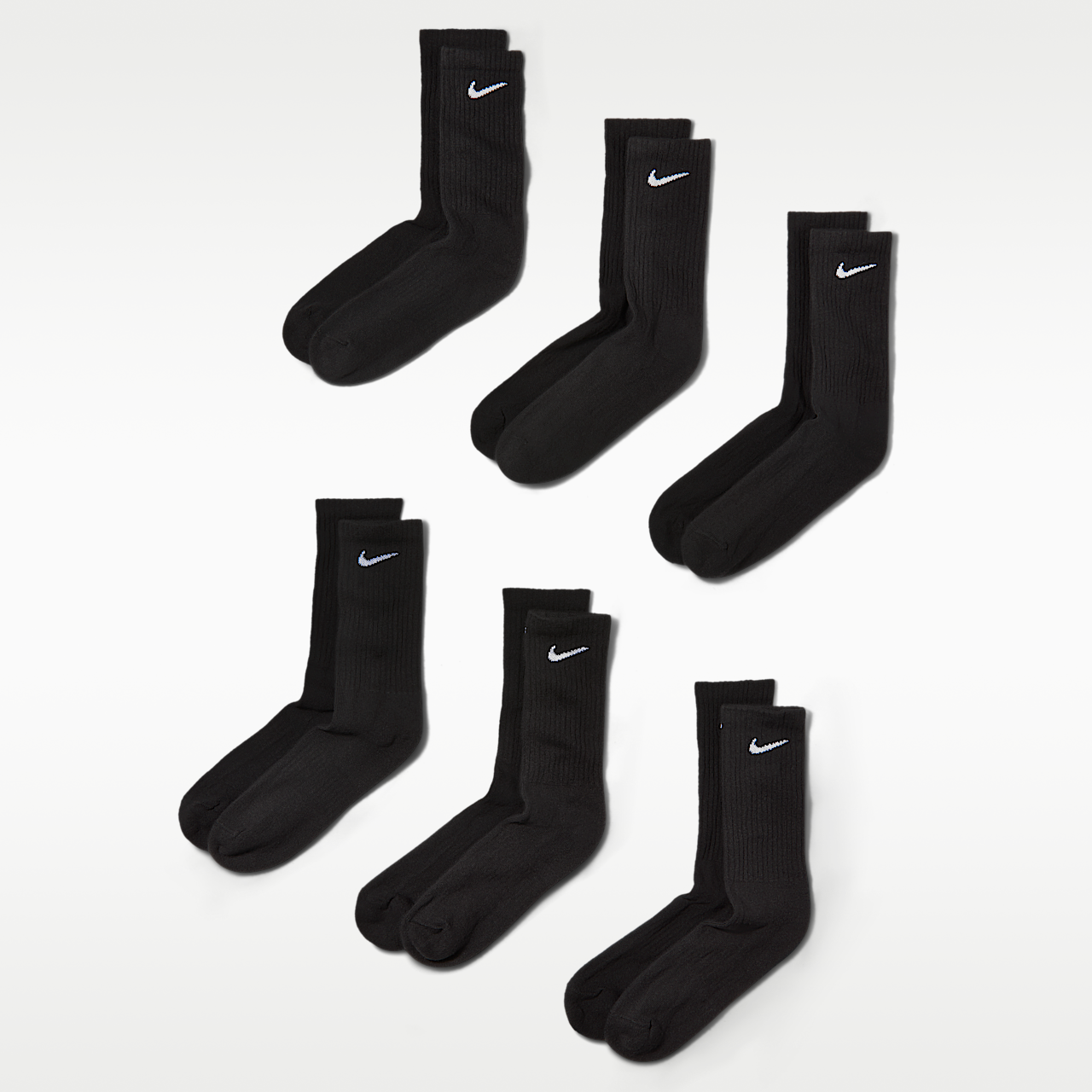 Nike Everyday Cushioned (Black/White)