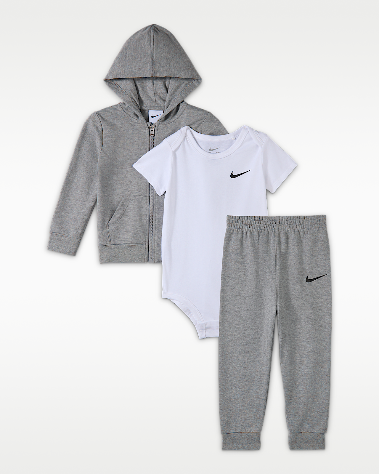 Детские  Nike Baby (6-12M) 3-Piece Bodysuit and Pants Set