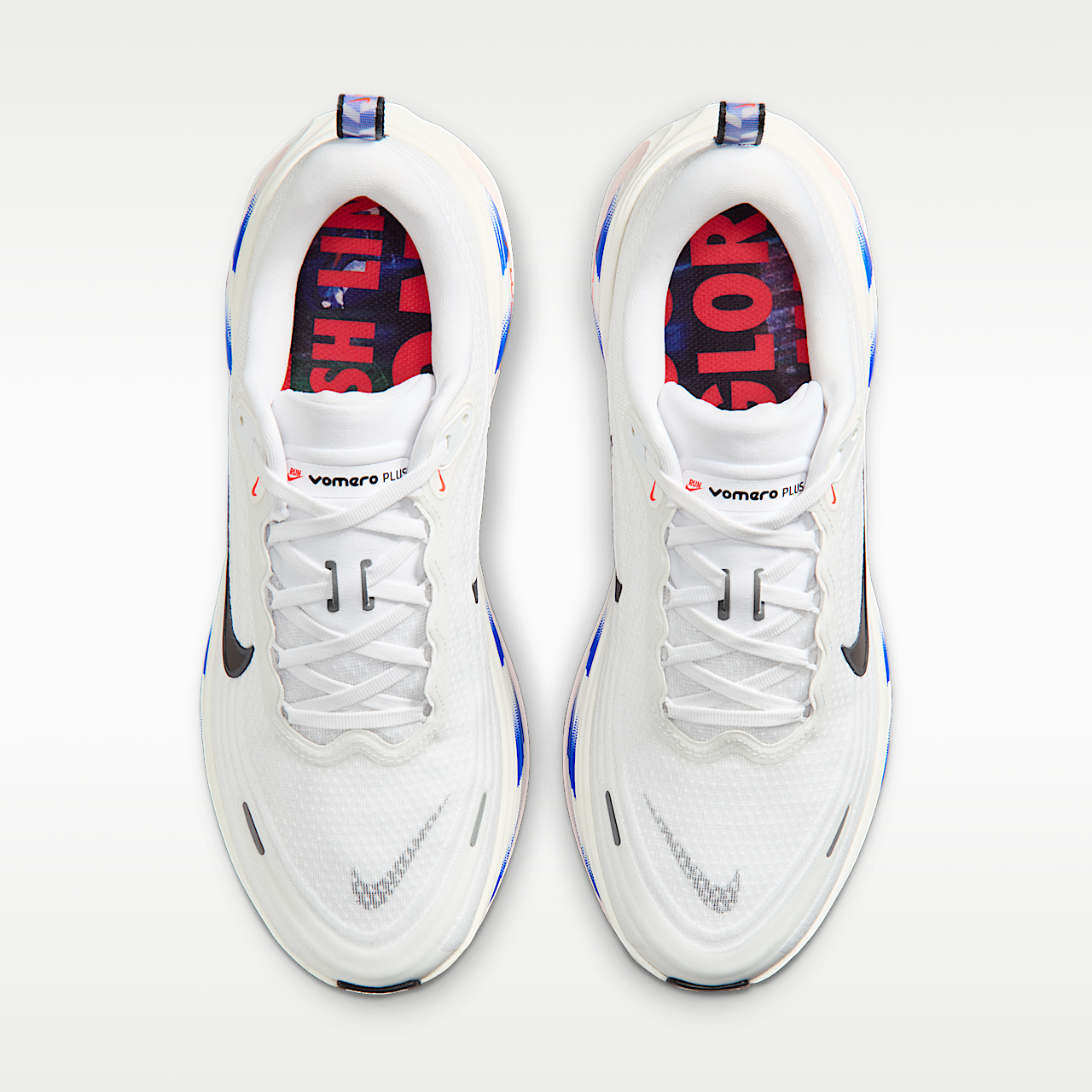 Nike Vomero sneaker Wit/Racer Blue/Bright Crimson/Zwart