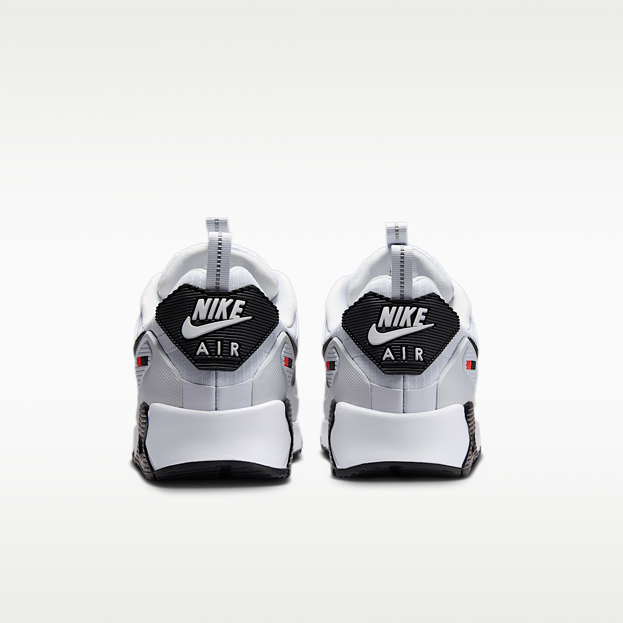 Nike Air Max 90 Drift sneaker Pure Platinum/Bright Crimson/Zwart