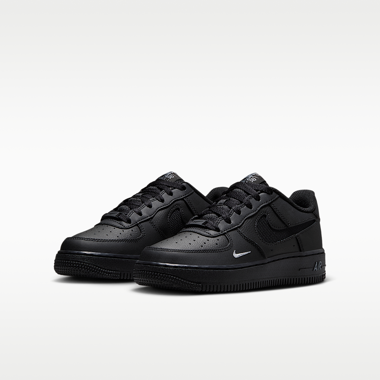 Nike Air Force 1 sneaker Zwart/Cool Grey/Cool Grey