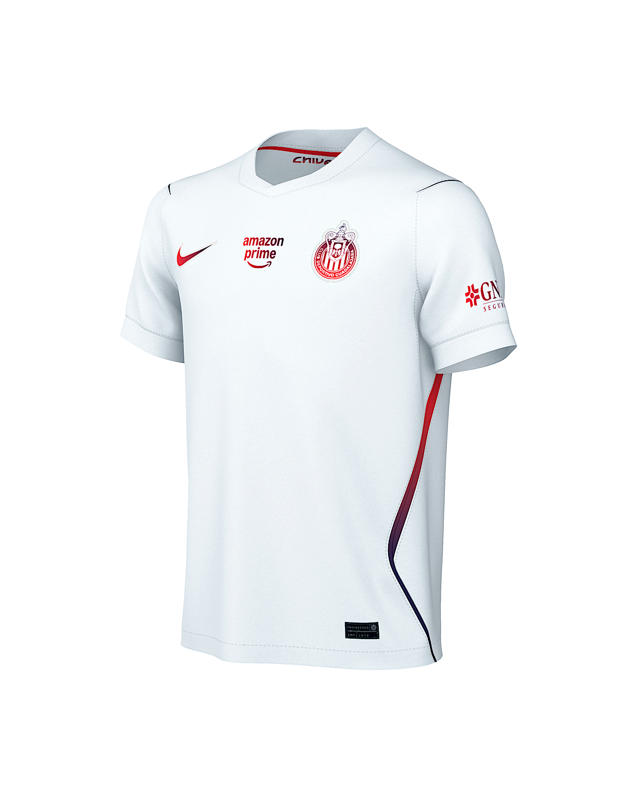 Детские джерси C.D. Guadalajara 2026/27 Stadium Away Big Kids' Nike Dri-FIT Soccer Replica Jersey
