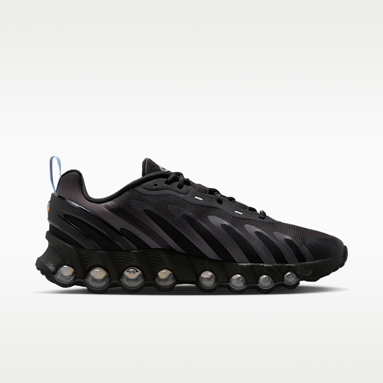 Nike Air Max DN sneaker Zwart/Cool Grey/Wolf Grey/University Blue