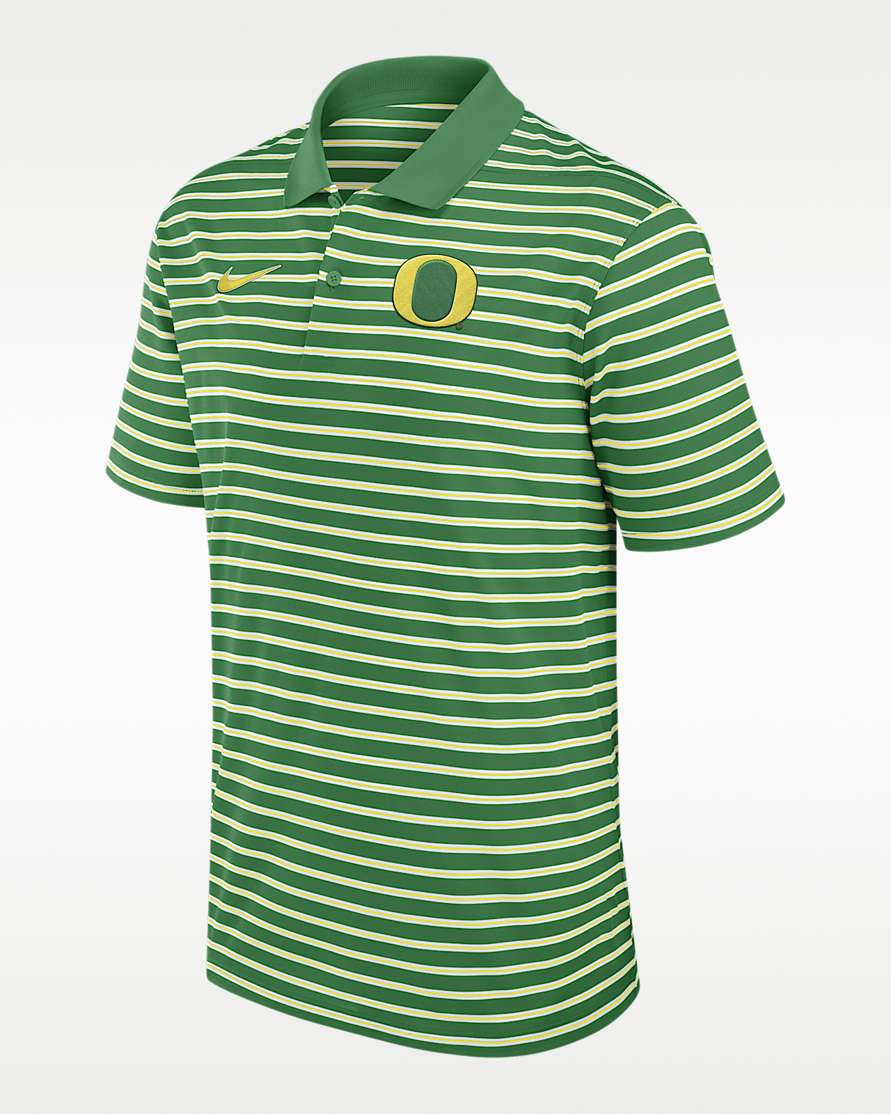 Мужские  Oregon Ducks Primetime Victory Striped Nike Dri-FIT College Polo