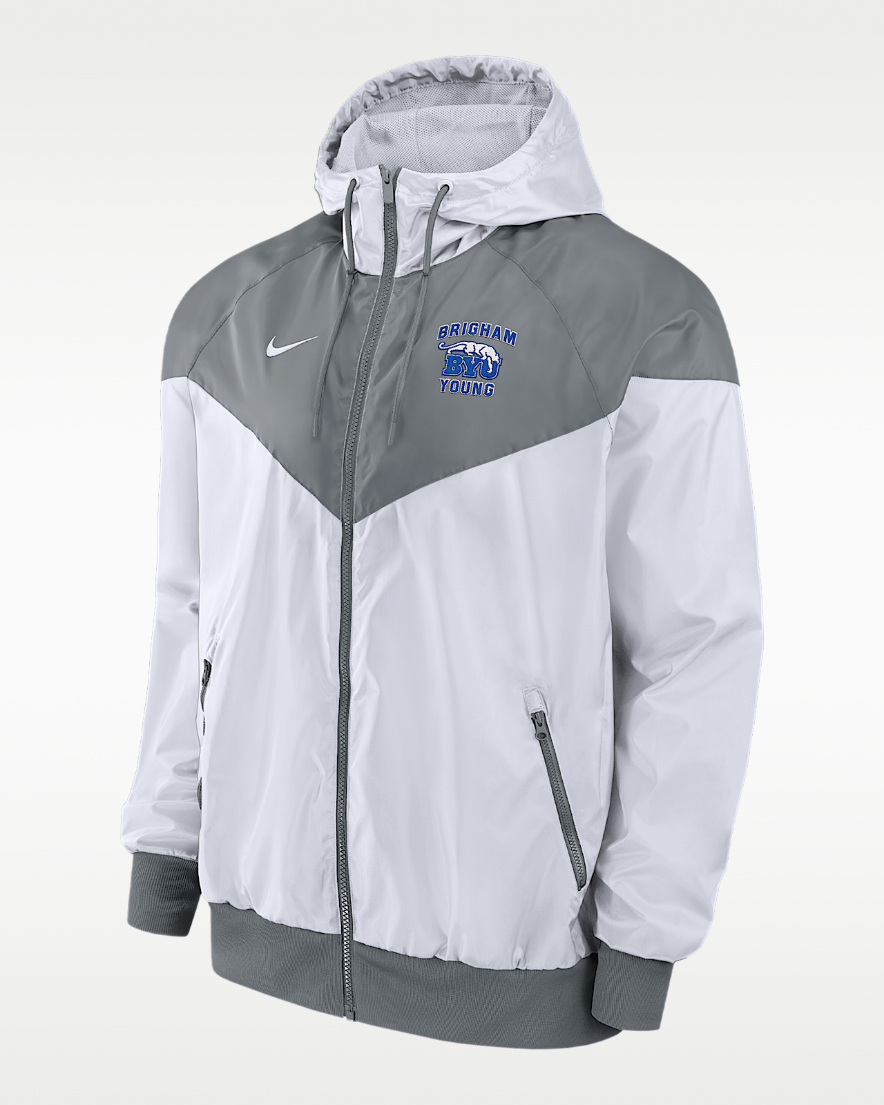 Мужская куртка BYU Cougars Nike Windrunner для бега