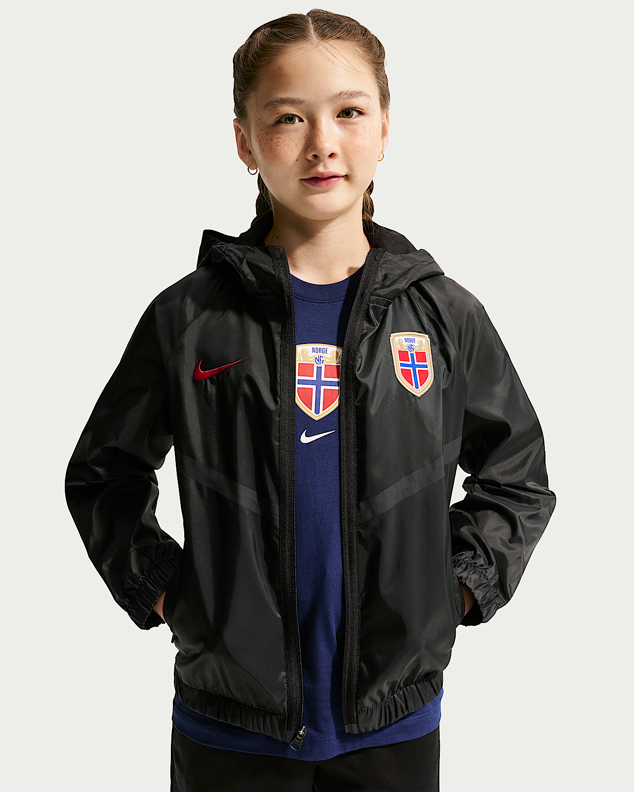 Детская куртка Norway Big Kids' Nike Dri-FIT Soccer Anthem