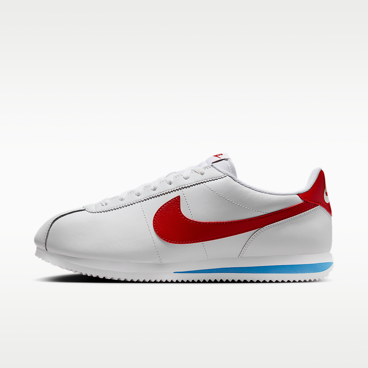 Nike Cortez Leather (White/Varsity Blue/Varsity Red)