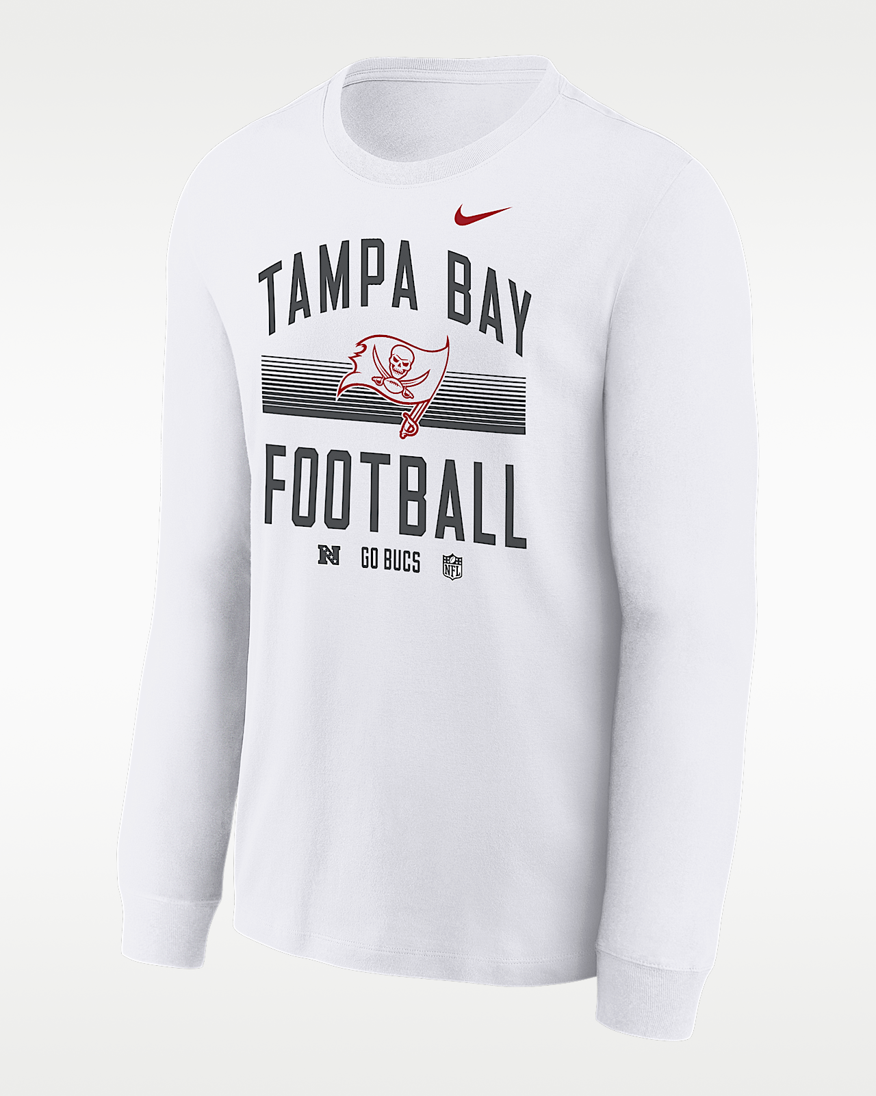 Детская футболка Tampa Bay Buccaneers Hometown Big Kids' Nike NFL Long-Sleeve