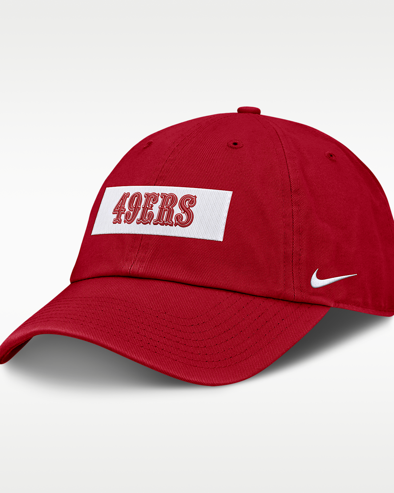 Мужские  San Francisco 49ers Primetime Club Wordmark Nike NFL Adjustable Hat
