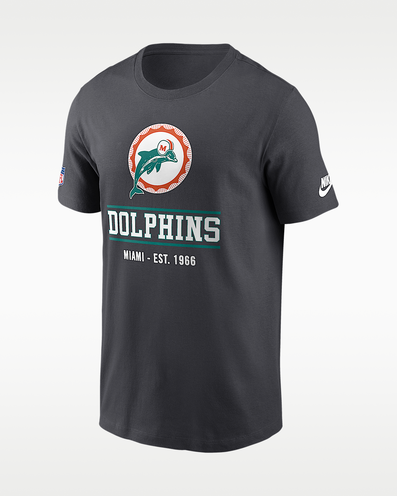 Мужская футболка Miami Dolphins Essential Nike Dri-FIT NFL
