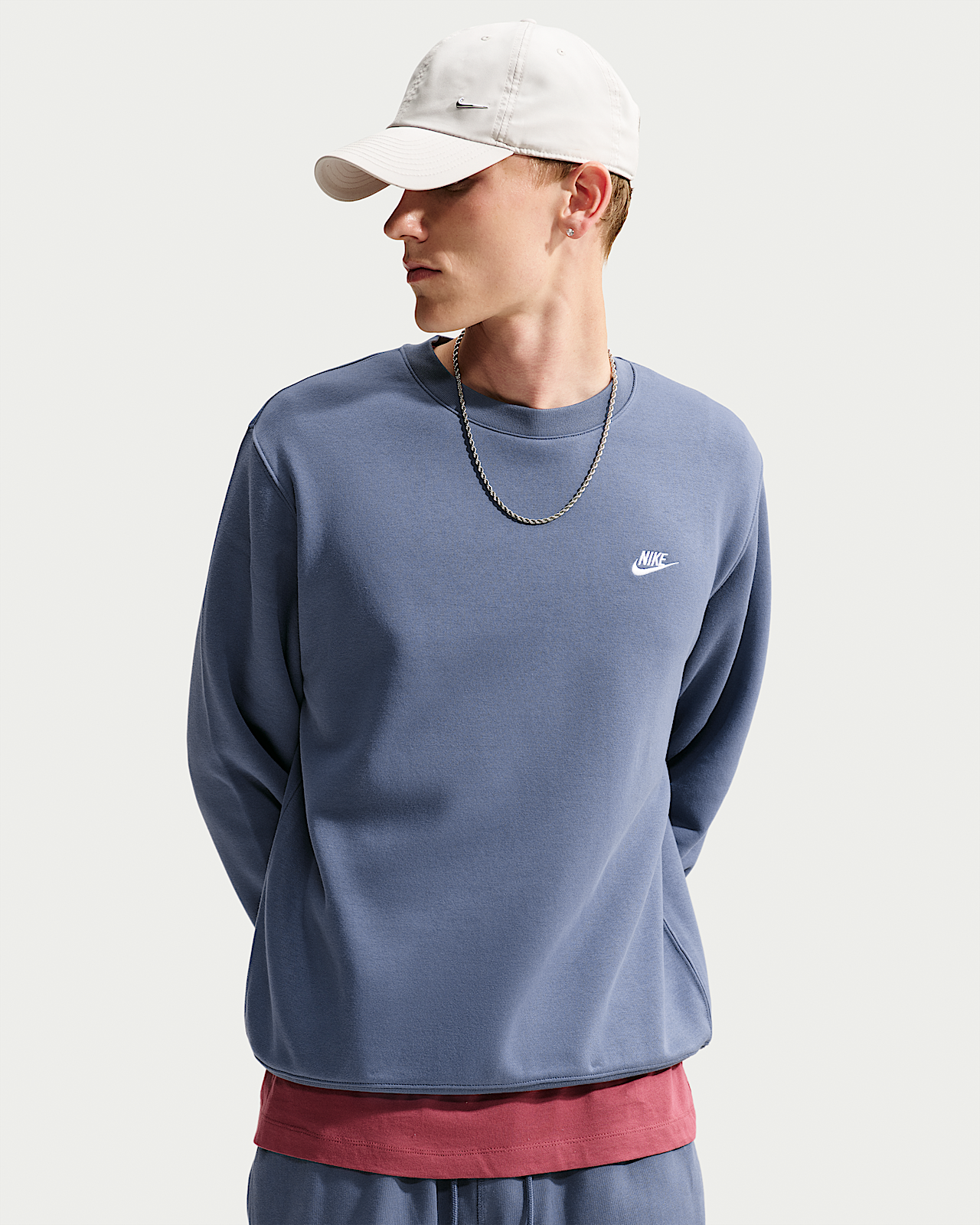Мужские  Nike Club Fleece Crew