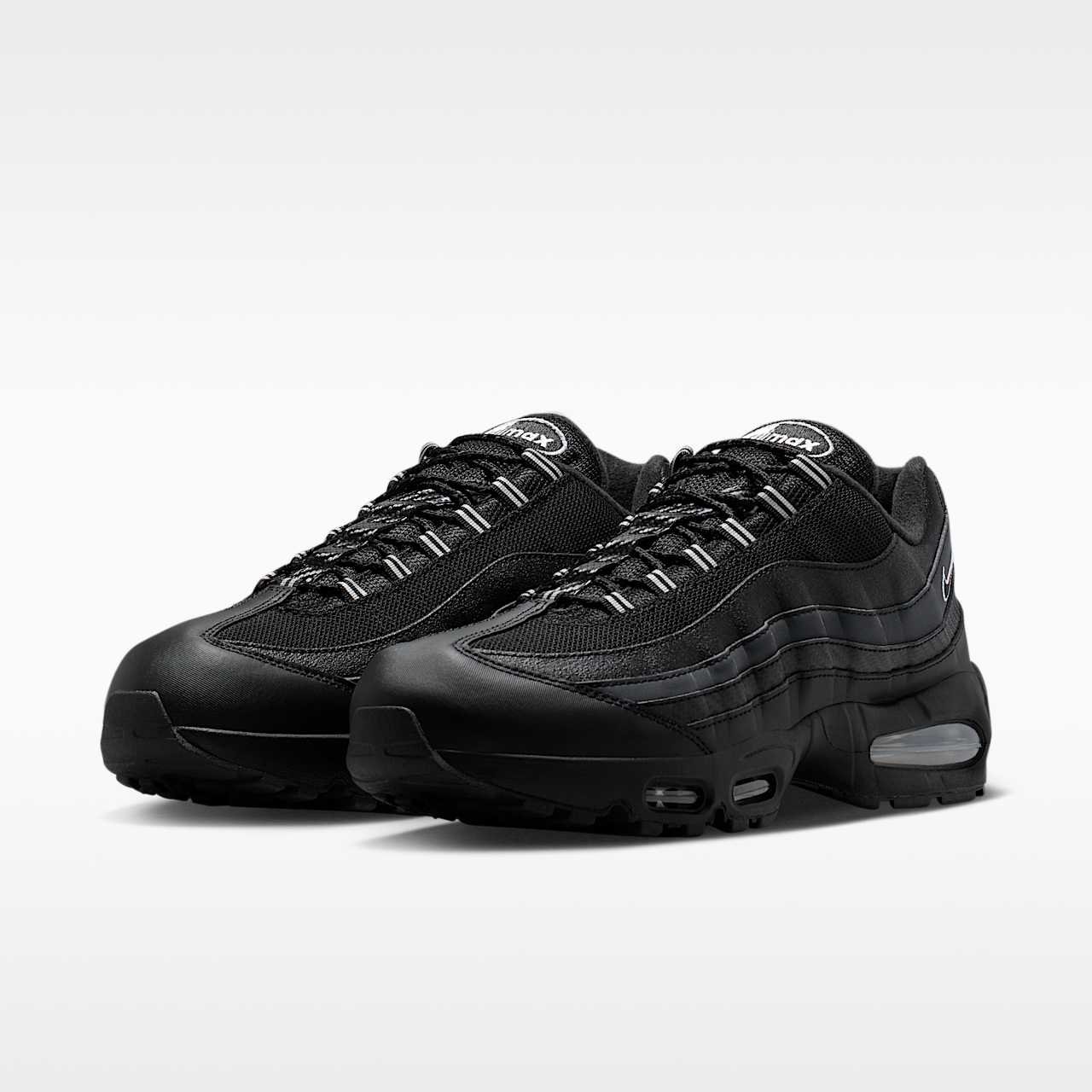 Nike Air Max sneaker Zwart/Metallic Silver/Cool Grey/Wit