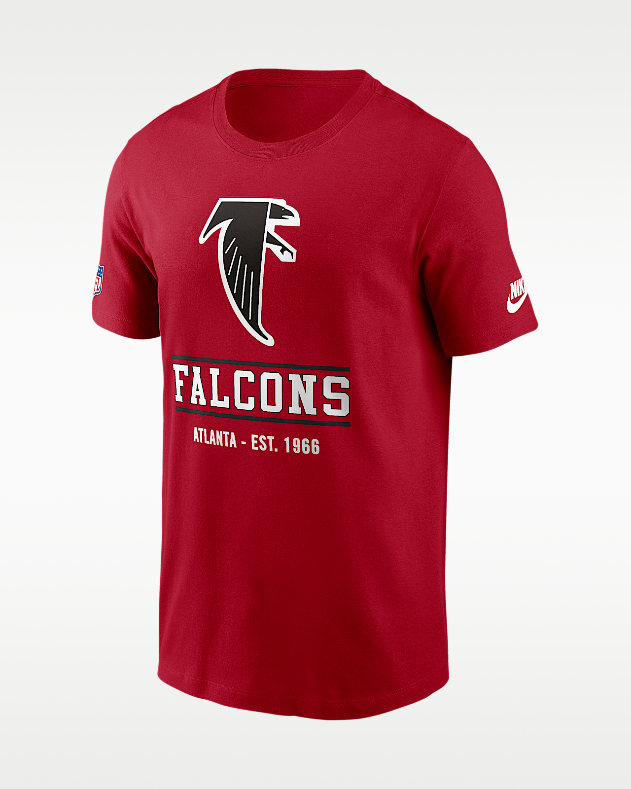 Мужская футболка Atlanta Falcons Essential Nike Dri-FIT NFL Long-Sleeve