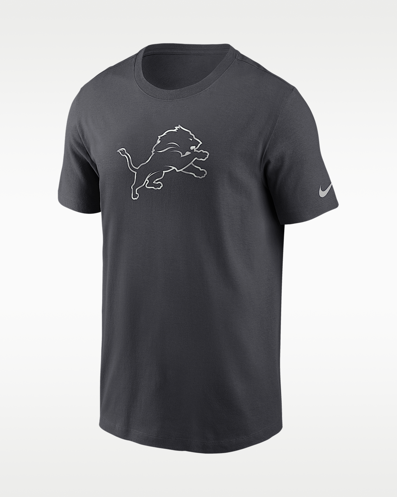 Мужская футболка Detroit Lions Fractal Logo Nike NFL