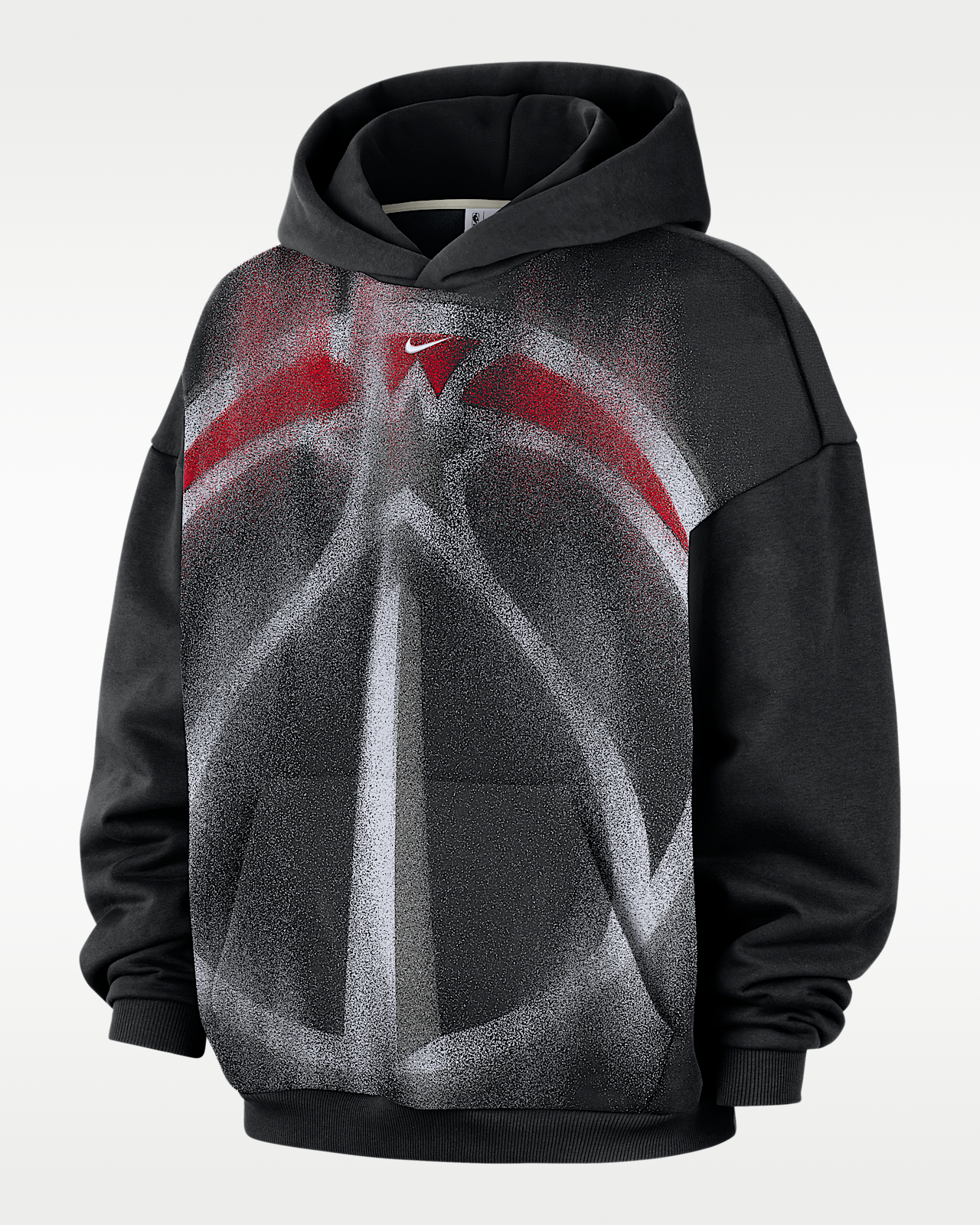 Мужское худи Washington Wizards Standard Issue NBA Nike Fleece Basketball Hoodie для баскетбола